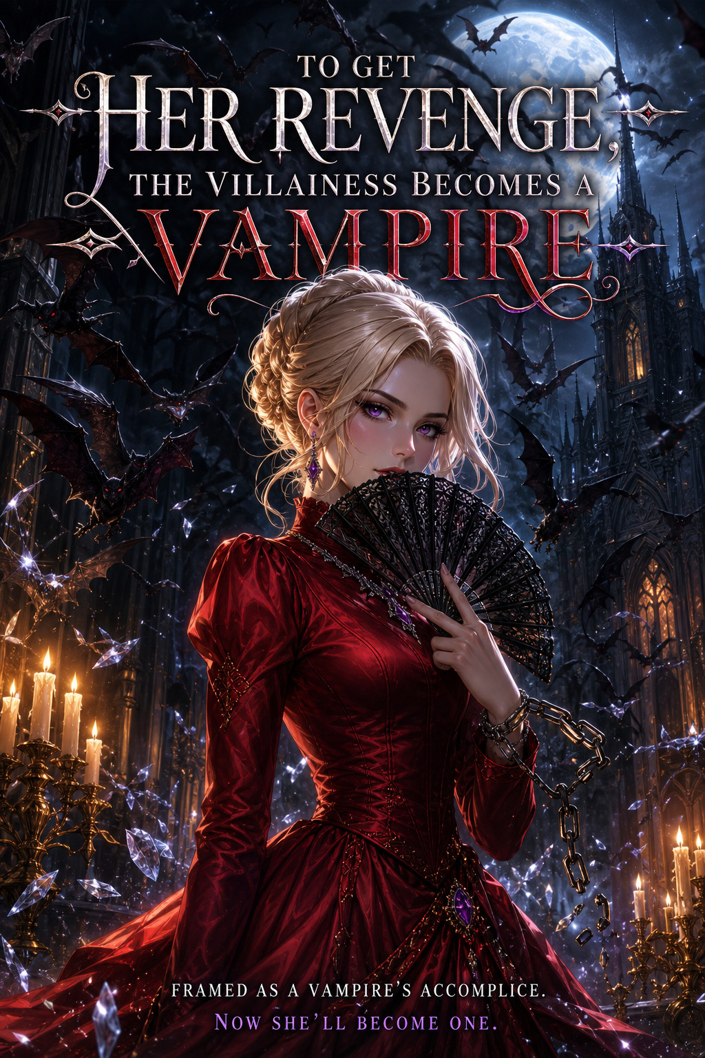 To Get Her Revenge, the Villainess Becomes a Vampire